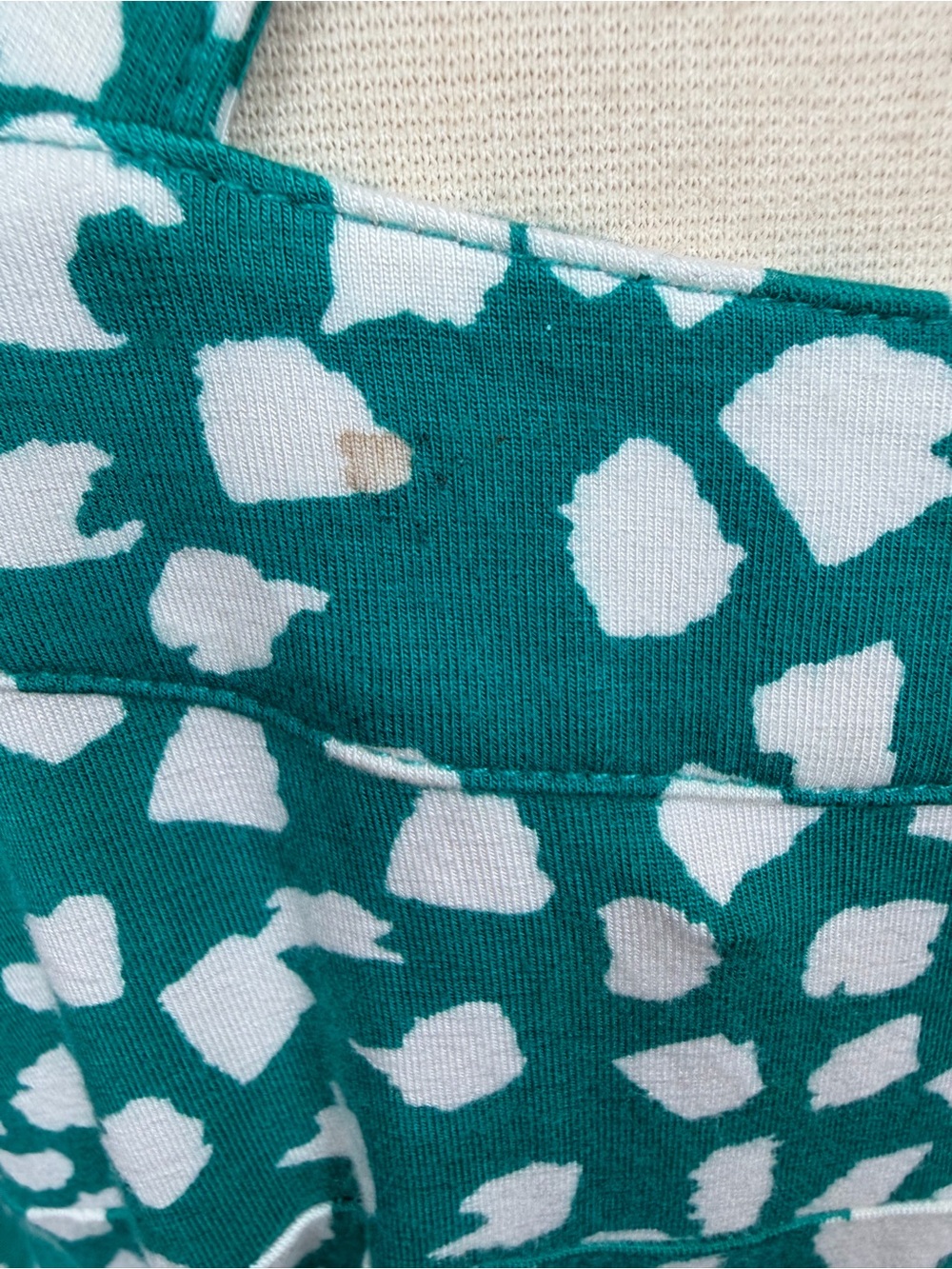 Diane Von Furstenberg DVF Samson Leopard Leaves Parakeet Print Wrap Dress Size 2 - Picture 6 of 11